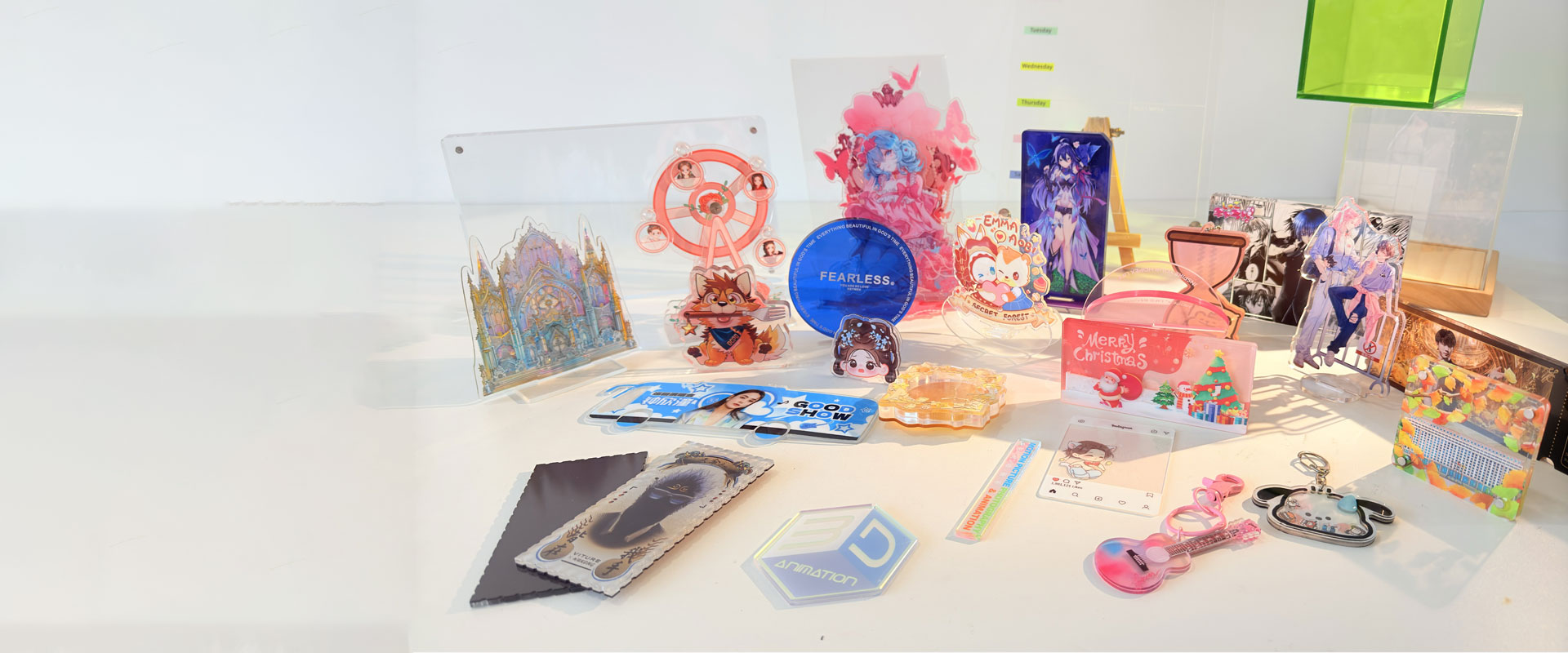 カスタマイズされたアクリル製品